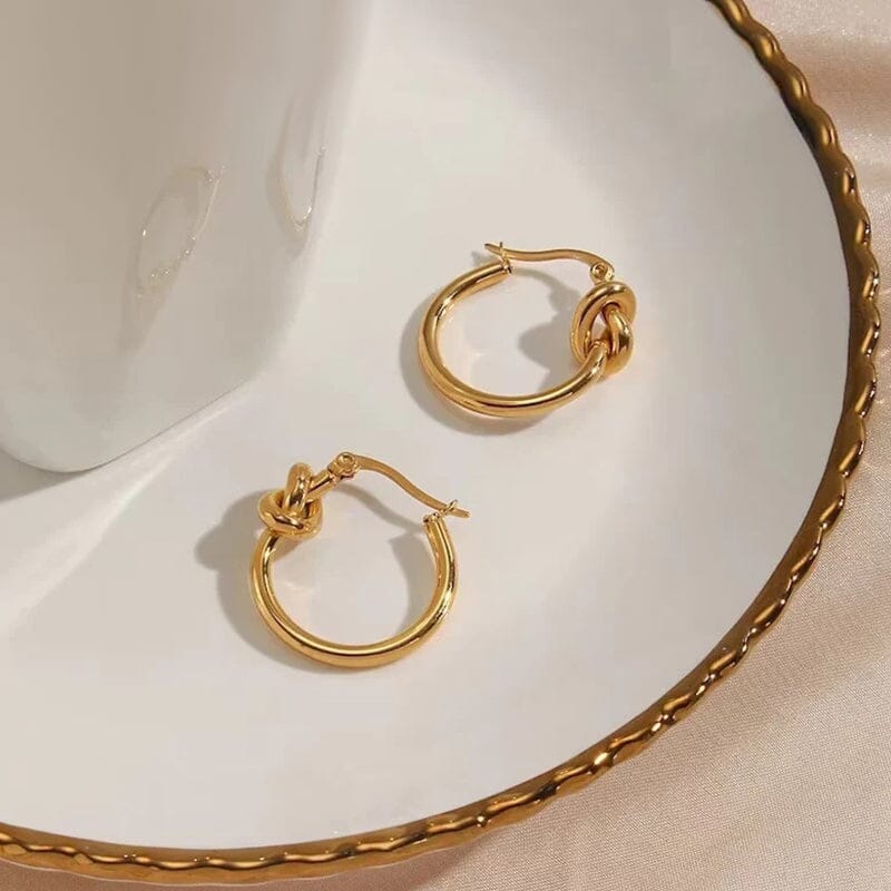 Unique Huggie Earrings - elehancea
