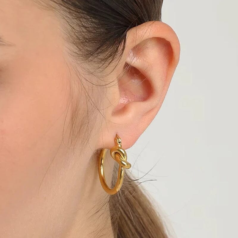 Unique Huggie Earrings - elehancea