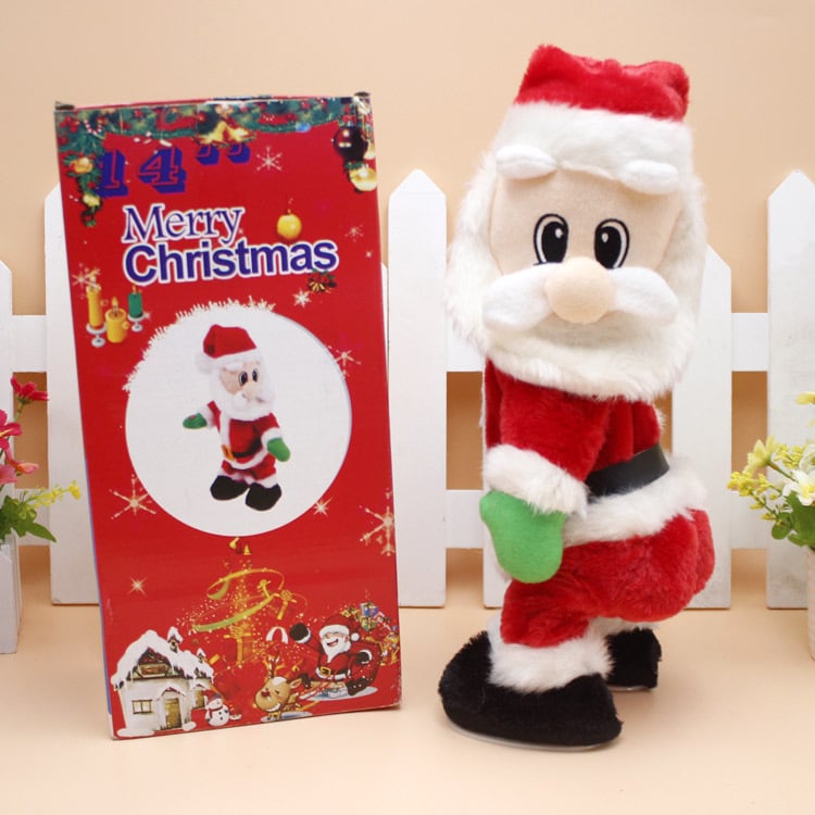 🎄(Christmas Hot Sale - 49% Off)-Singing Hip Shaking Santa Toys - elehancea