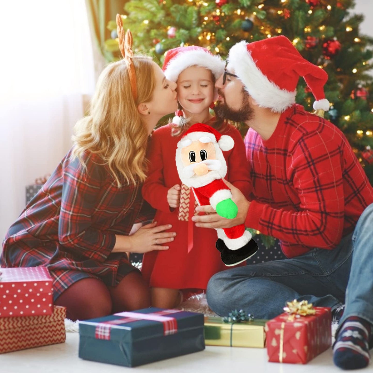 🎄(Christmas Hot Sale - 49% Off)-Singing Hip Shaking Santa Toys - elehancea
