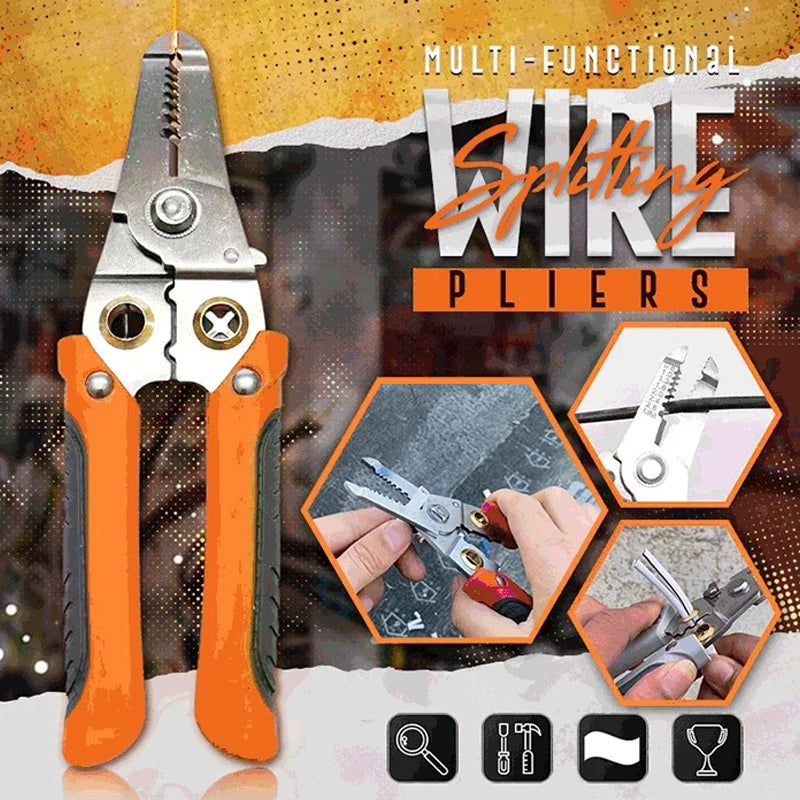 Multi-functional Wire Splitting Pliers - elehancea