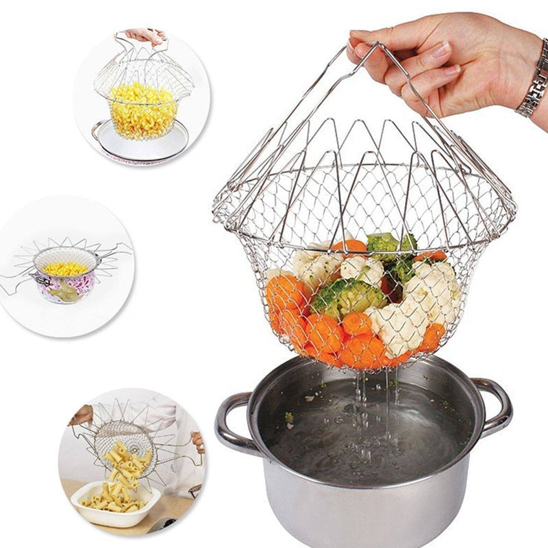Stainless Steel Chef Basket - elehancea