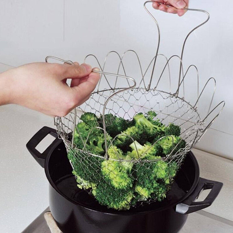 Stainless Steel Chef Basket - elehancea