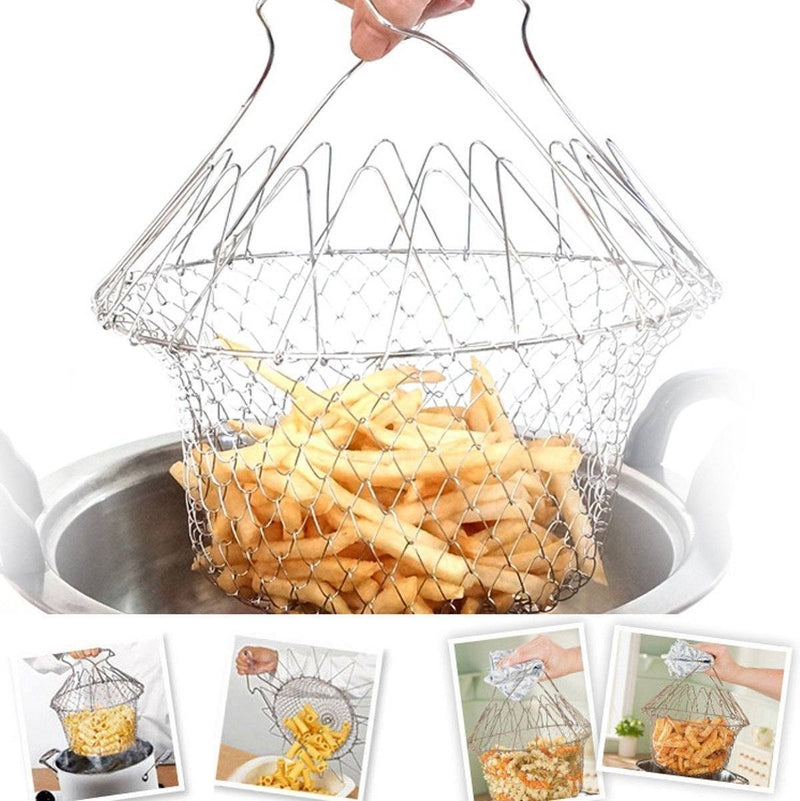 Stainless Steel Chef Basket - elehancea