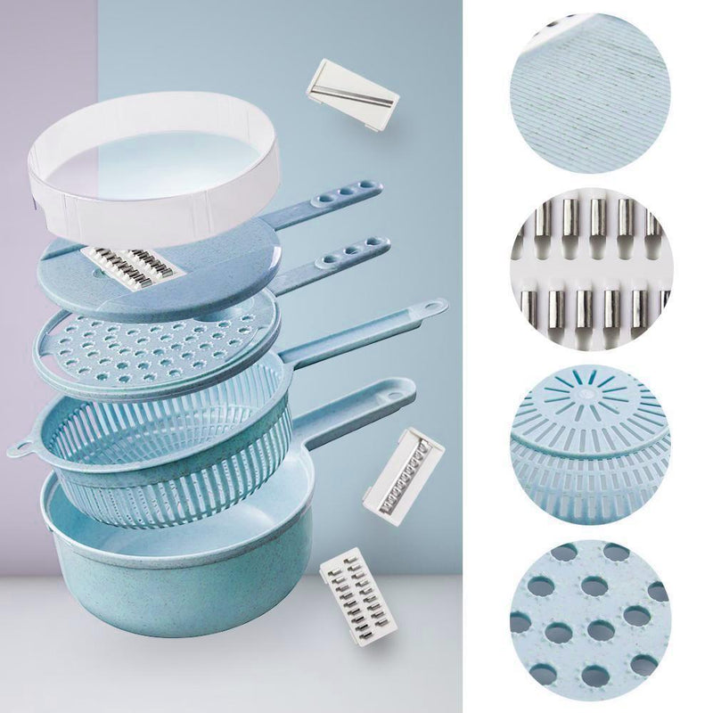 9 in 1 Multi-function Vegetable Slicer Set - elehancea