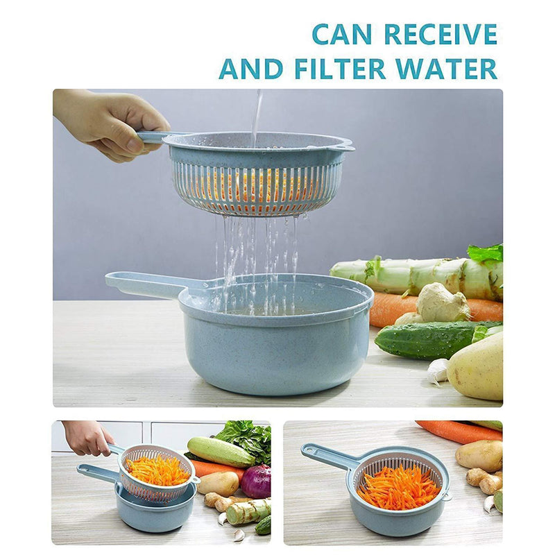 9 in 1 Multi-function Vegetable Slicer Set - elehancea