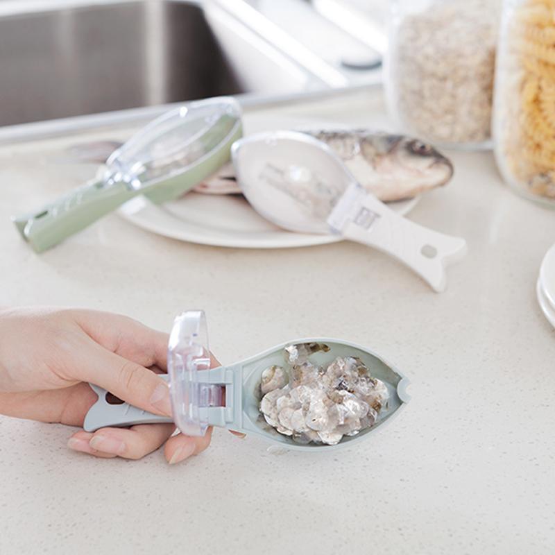 Fish Skin Scraping Scale Peeler - elehancea