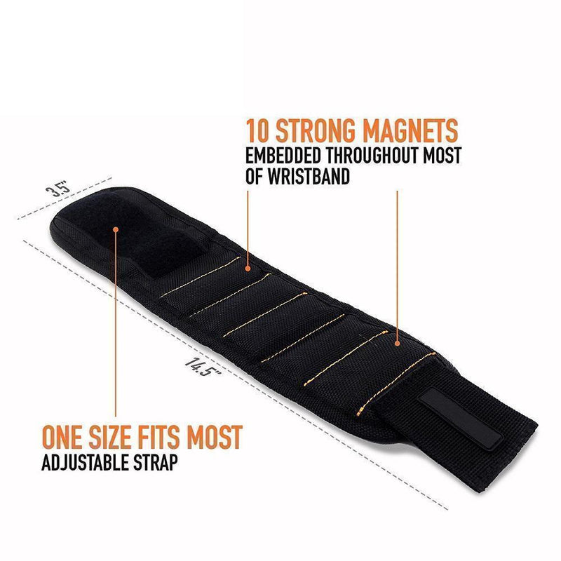 Magnetic Wristband with Strong Magnets - elehancea