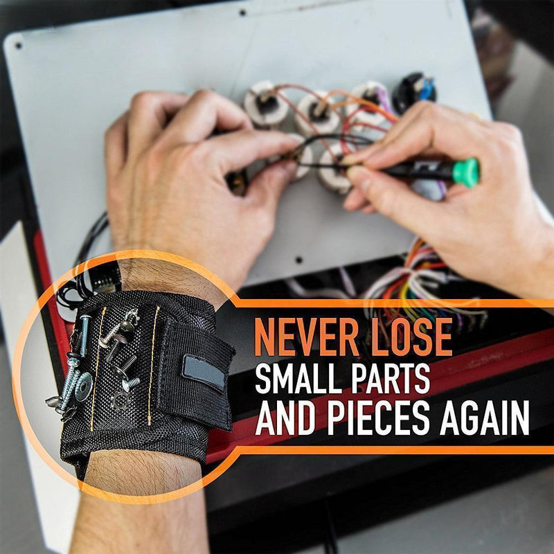 Magnetic Wristband with Strong Magnets - elehancea