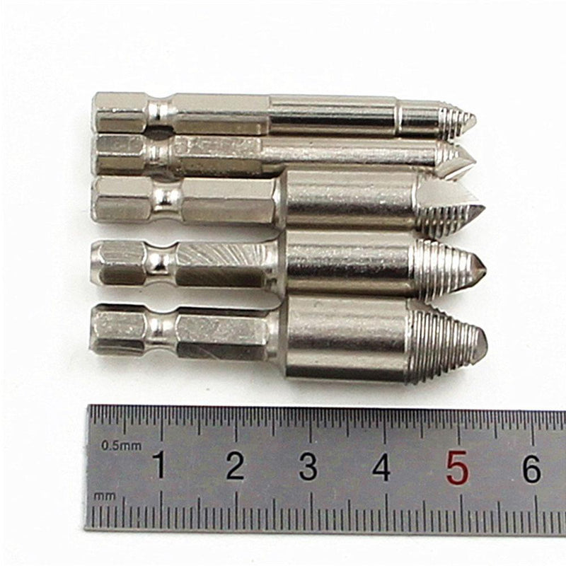 Damaged Screw Extractor,Set of 5