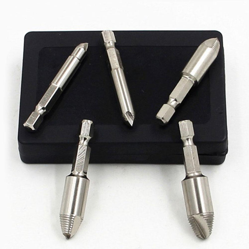 Damaged Screw Extractor,Set of 5