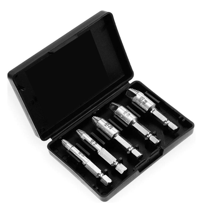 Damaged Screw Extractor,Set of 5