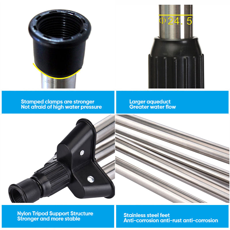 Rotating Tripod Sprinkler - elehancea