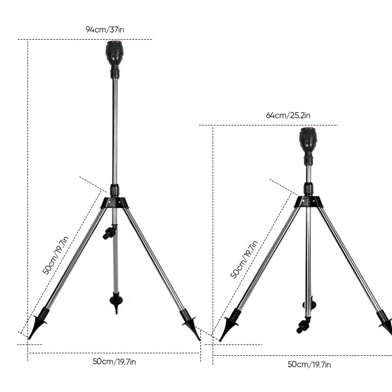 Rotating Tripod Sprinkler - elehancea