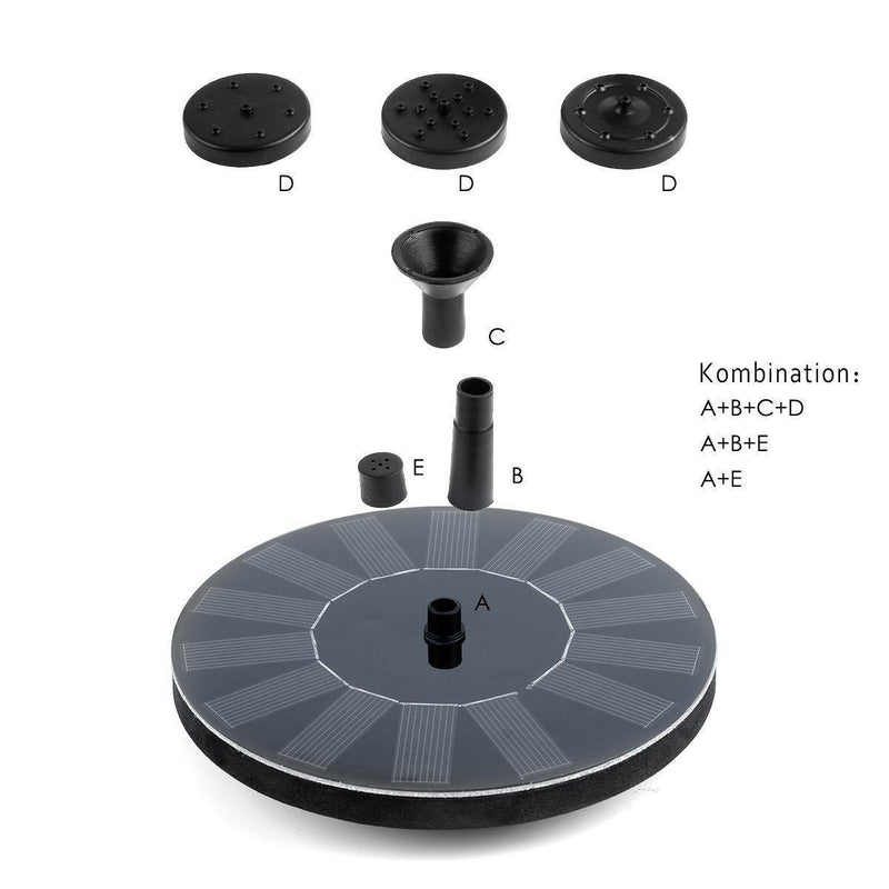 Solar Fountain Pump - elehancea