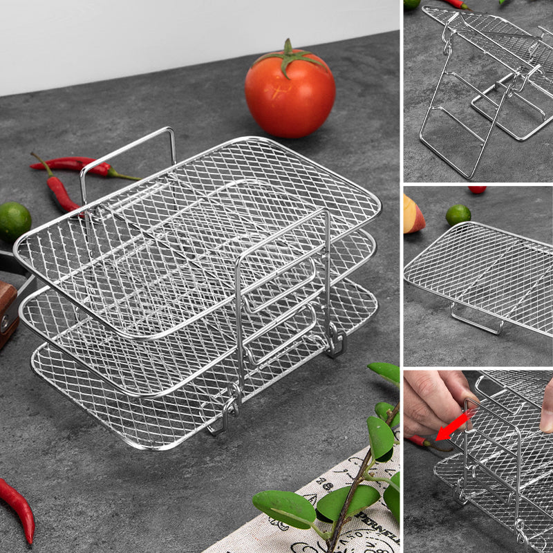 Stainless Steel Multi-layer Dehydrator Rack - elehancea
