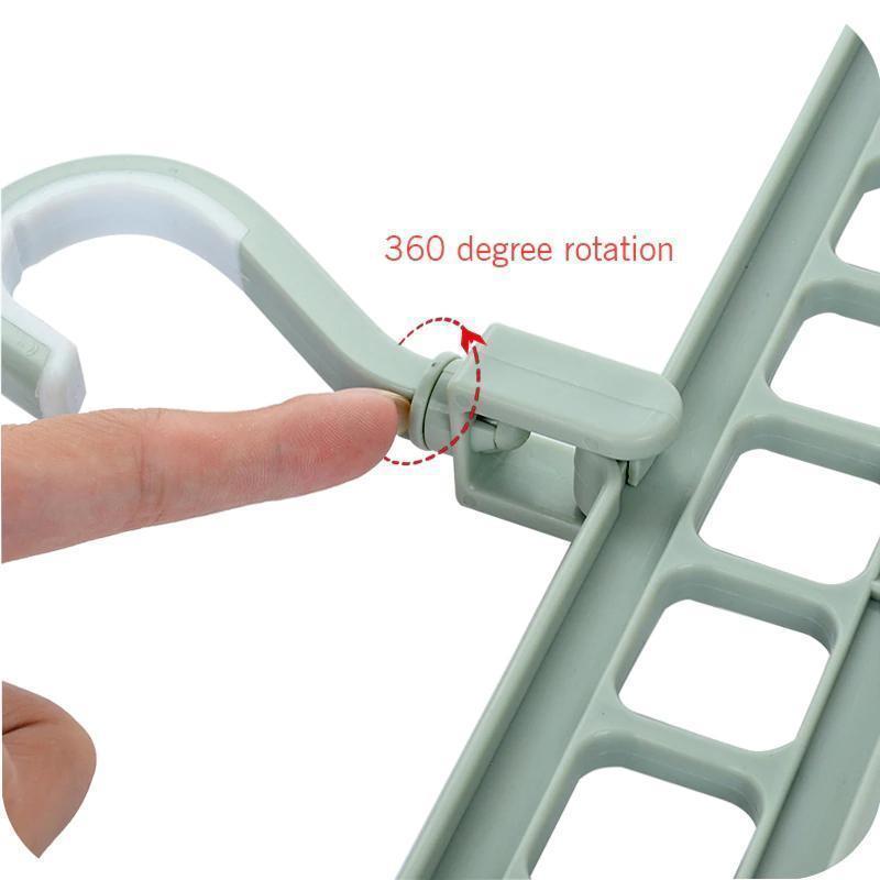 Rotate Anti-skid Folding Hanger - elehancea
