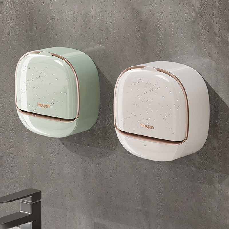 Waterproof Soap Dish With Drainage Box - elehancea