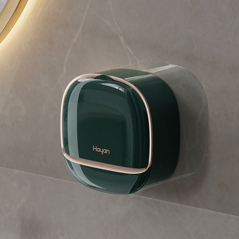 Waterproof Soap Dish With Drainage Box - elehancea
