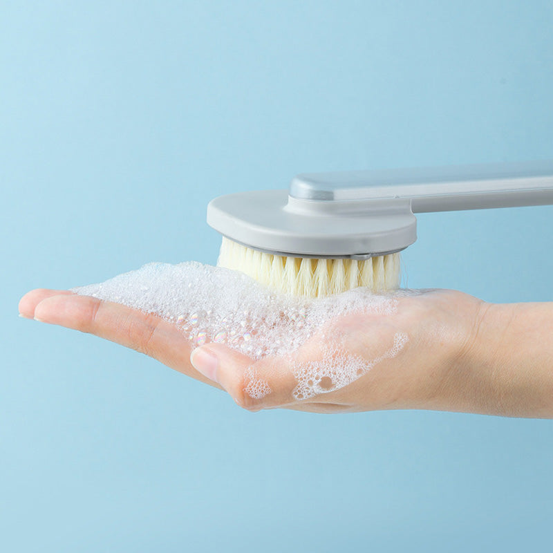 Long Handle Detachable Bath Massager Brush - elehancea