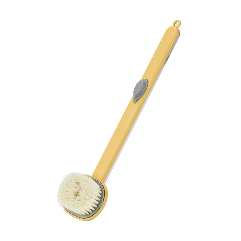Long Handle Detachable Bath Massager Brush - elehancea