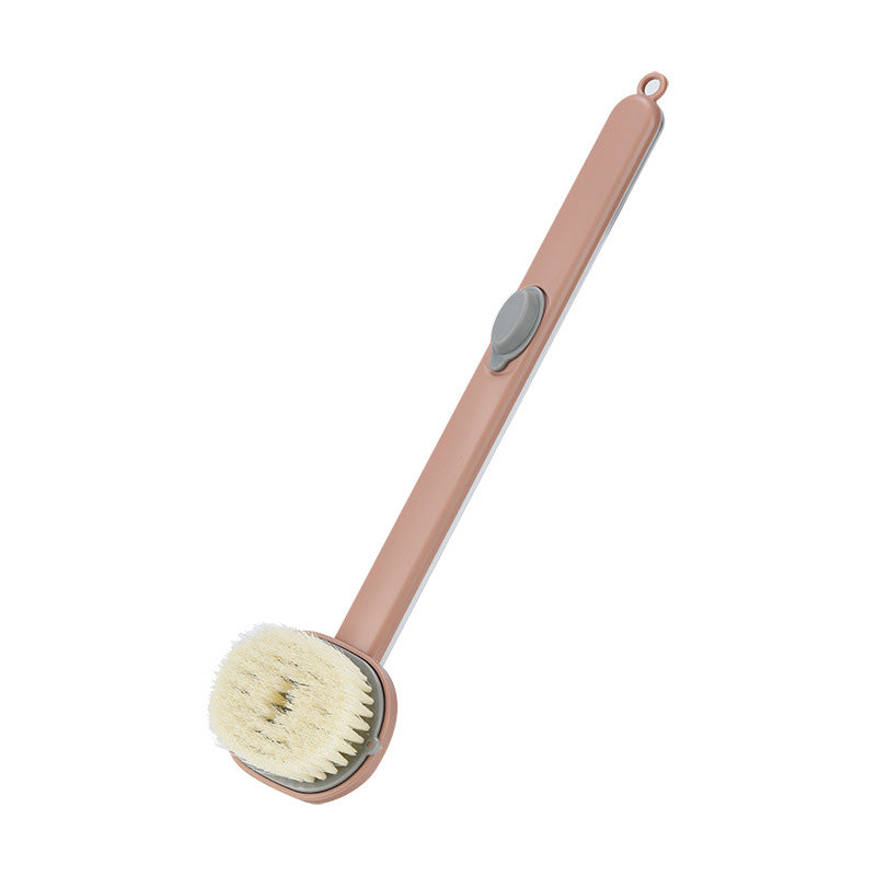 Long Handle Detachable Bath Massager Brush - elehancea