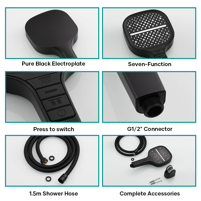 7 levels Shower Head - elehancea