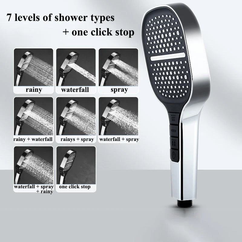 7 levels Shower Head - elehancea