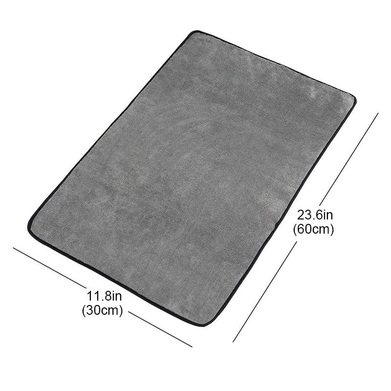 Double-sided Microfiber Absorbent Towel - elehancea