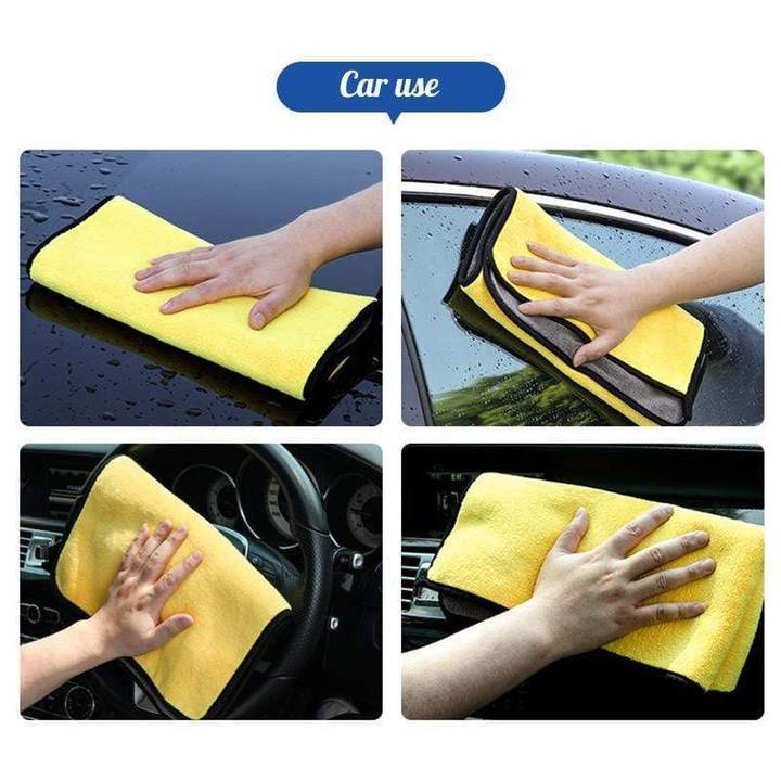 Double-sided Microfiber Absorbent Towel - elehancea