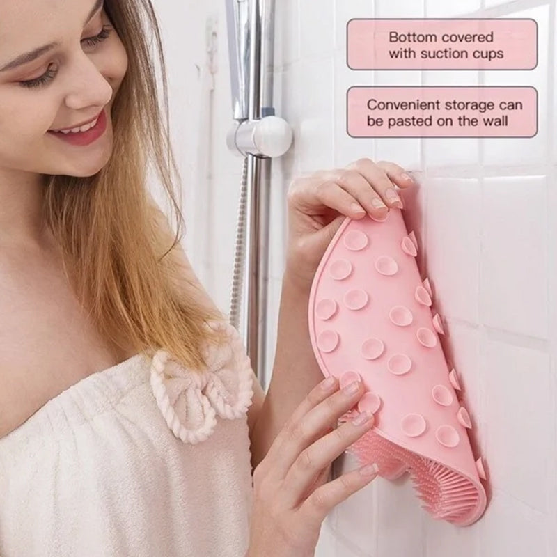 Shower Foot & Back Scrubber, Massage Pad - elehancea