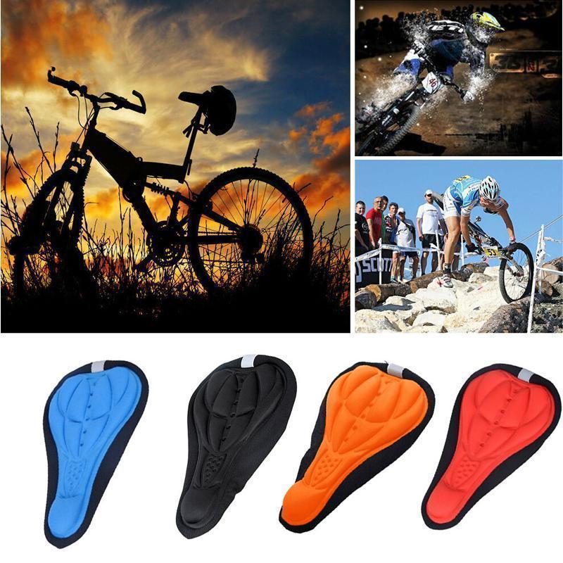 3D Silicone Soft Bike Seat Saddle Cover - elehancea