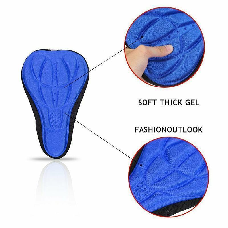3D Silicone Soft Bike Seat Saddle Cover - elehancea