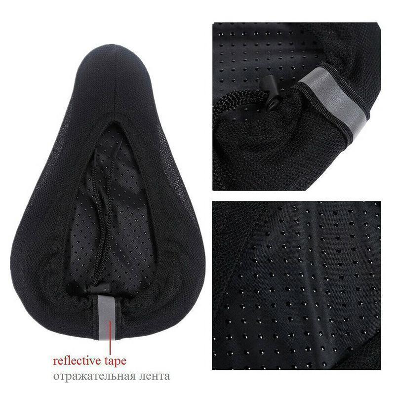 3D Silicone Soft Bike Seat Saddle Cover - elehancea