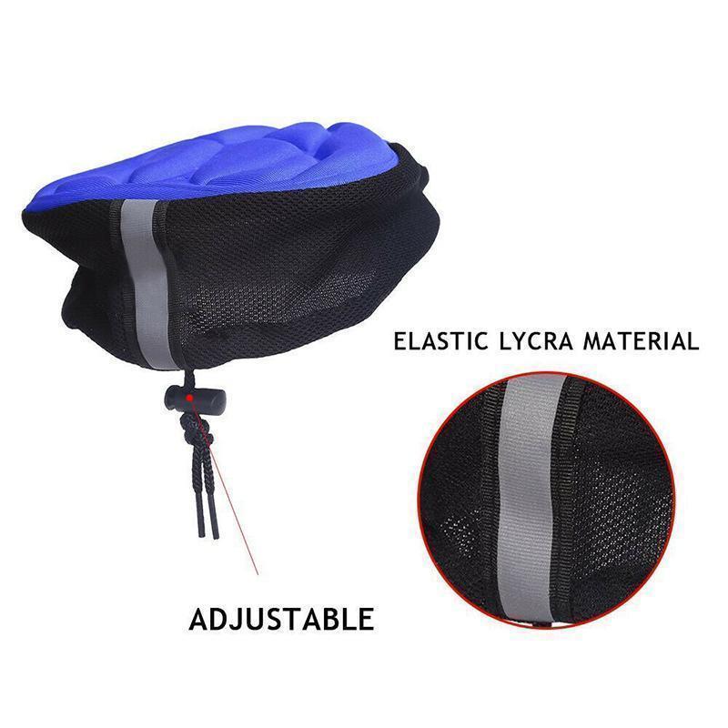 3D Silicone Soft Bike Seat Saddle Cover - elehancea