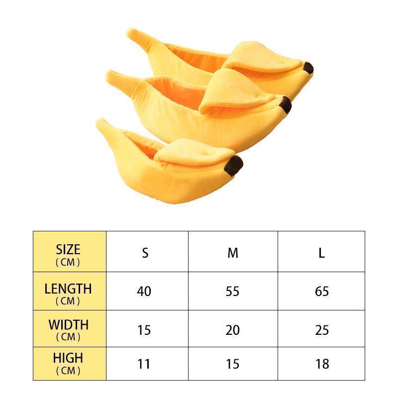 Banana Pet Bed - elehancea