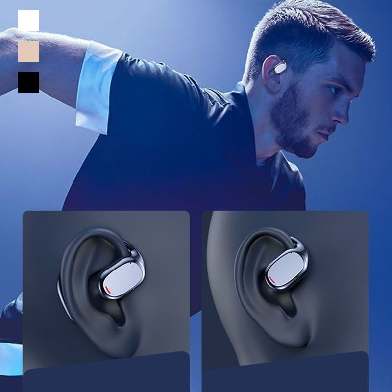 Wireless Ear Hanging Bluetooth Headset - elehancea