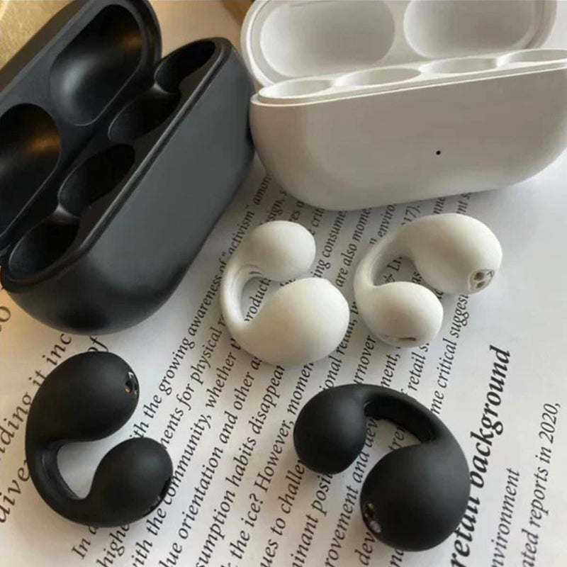 Wireless Ear Clip Bone Conduction Headphones - elehancea