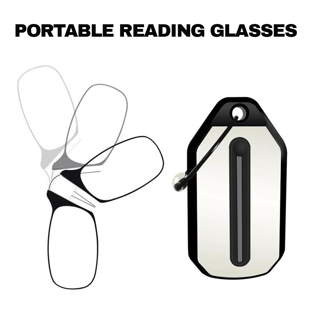 Mini Nose Clip Reading Glasses - elehancea