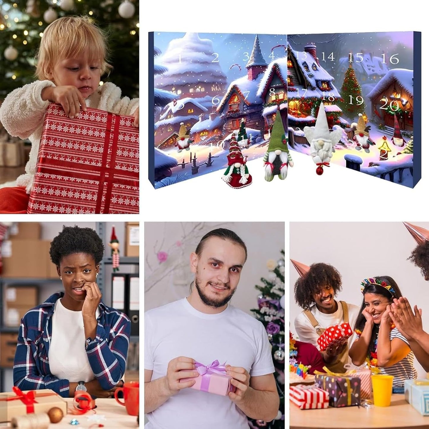 🎅2024 Christmas Gnome Advent Calendar - elehancea