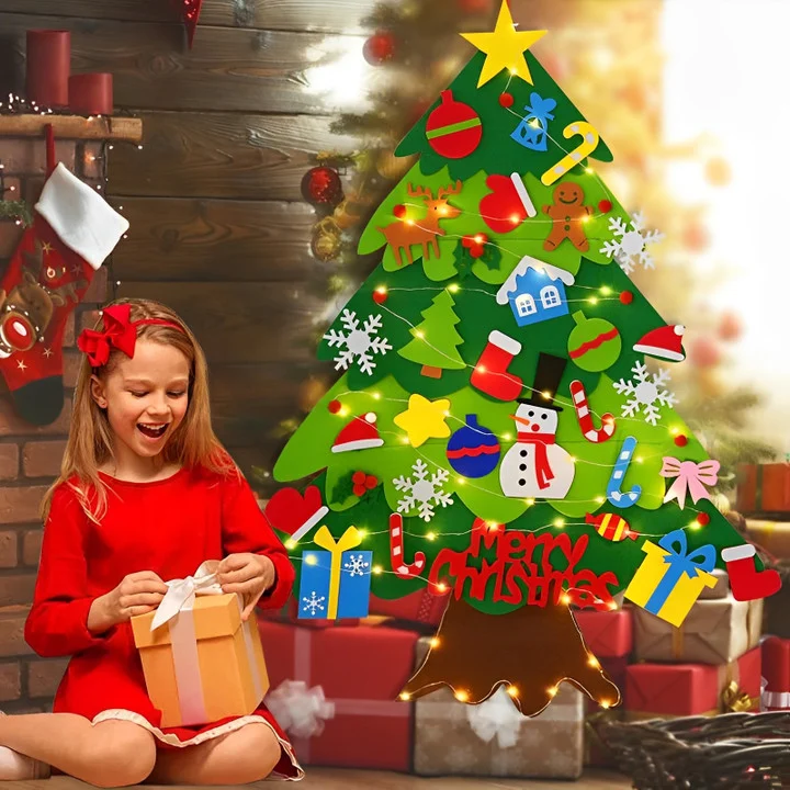 🎄DIY Felt Christmas Tree Set🎄(🔥Buy 2 Get Extra 10% OFF )