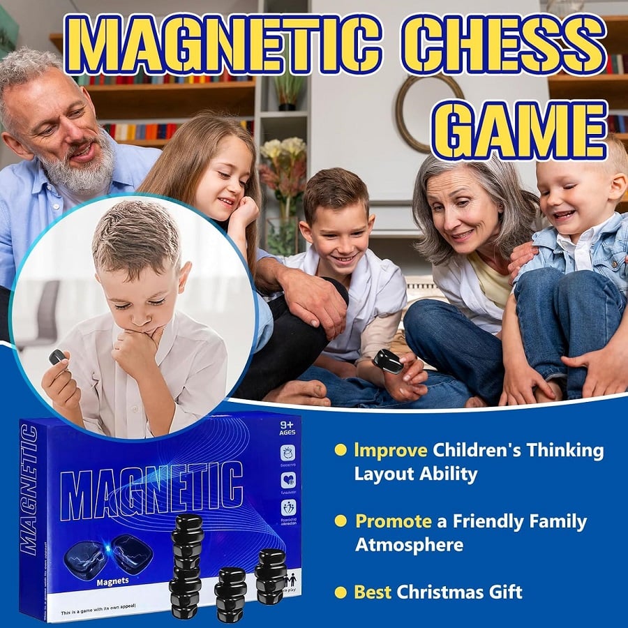 Holiday Sale - Magnetic Chess Game - elehancea