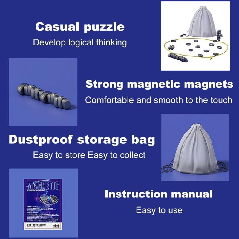 Holiday Sale - Magnetic Chess Game - elehancea