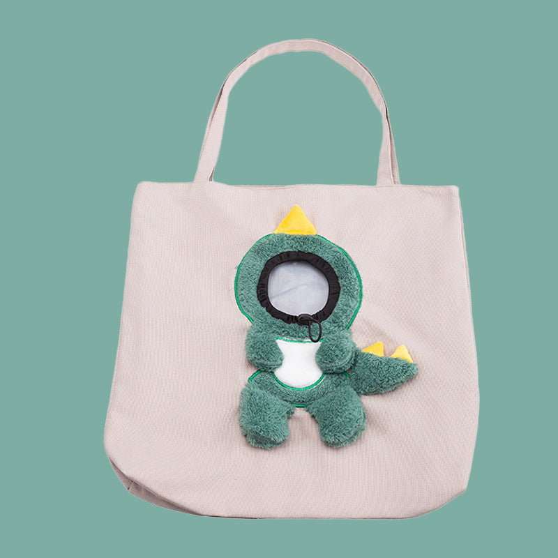 Pet Canvas Shoulder Bag
