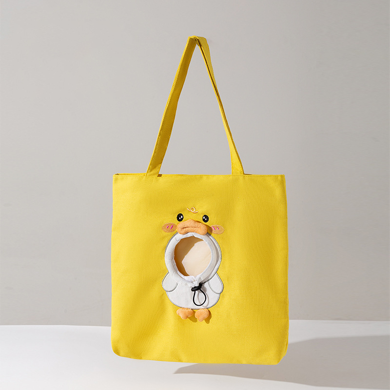 Pet Canvas Shoulder Bag