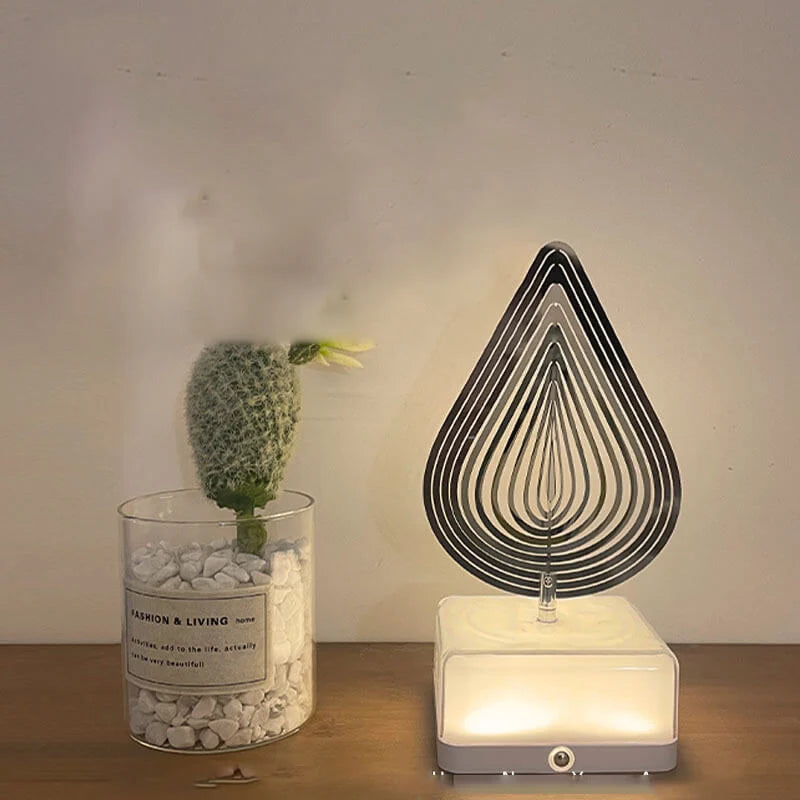 3D Unique Rotating Table Lamp