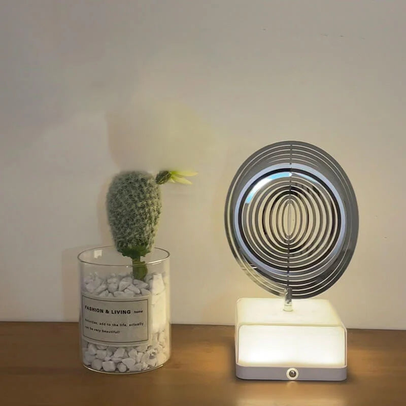 3D Unique Rotating Table Lamp