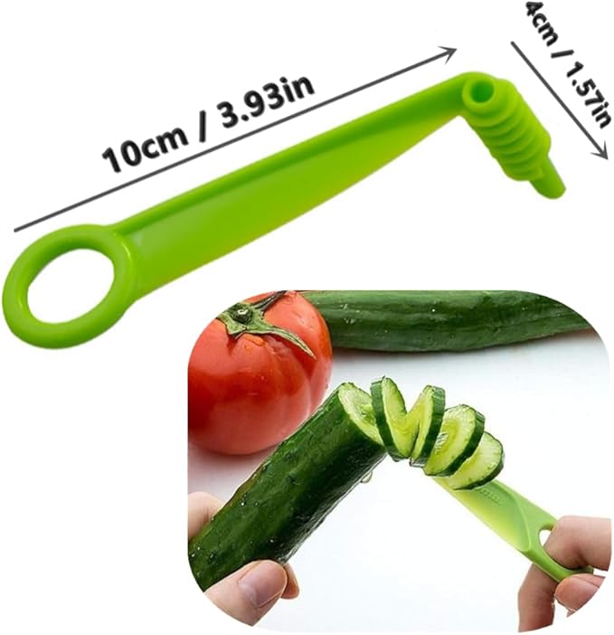 Exclusive Patent-Spiral Fruits and Vegetables Cutter - elehancea