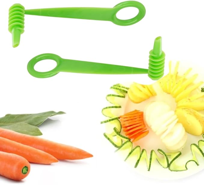 Exclusive Patent-Spiral Fruits and Vegetables Cutter - elehancea