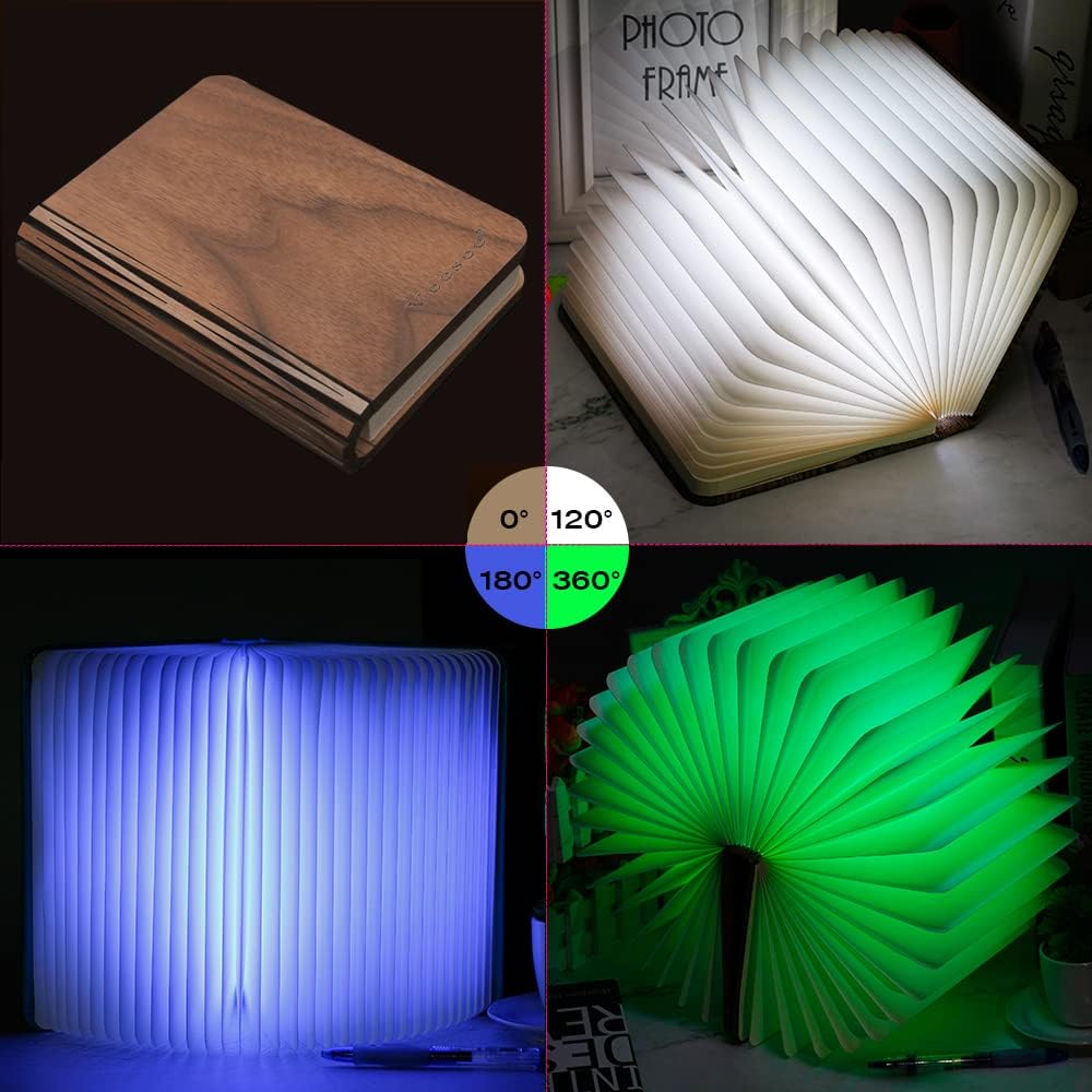 Walnut 360° Foldable Reading Light